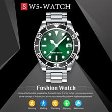 2021 New Luxury Stainless Steel Watch Men Smart Watch Men Business Watch for Rolex Bluetooth Call Watches For Android iOS Huawei