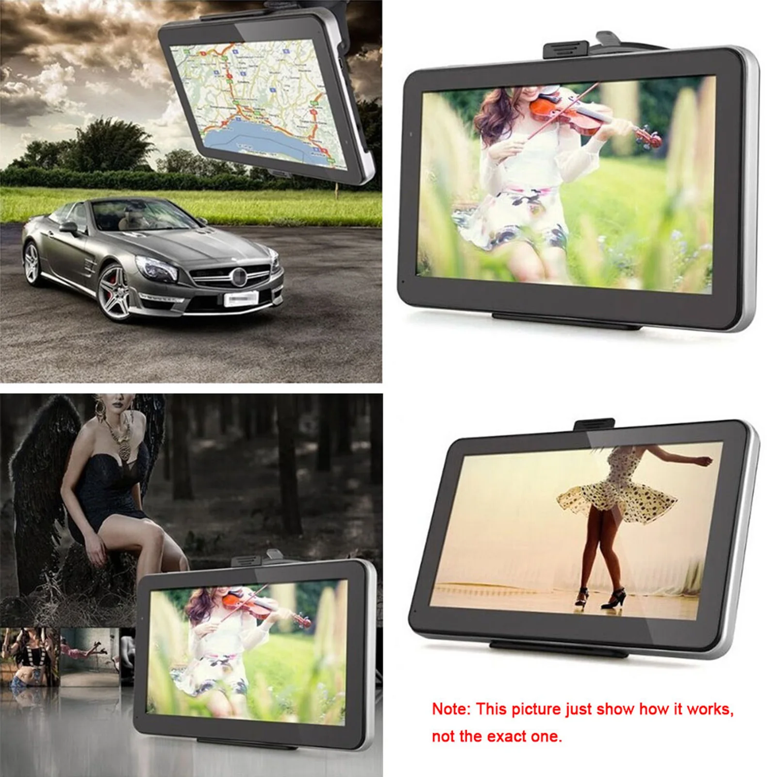 Автомобильный мультимедийный плеер универсальная аудиоплеер 7 дюймов под