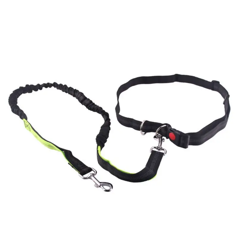 

Durable Dog Leash Adjustable Hands Free Great Waist Leash for Running Jogging and Training Servive Dog Pet Supplies K3NA