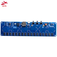 zirrfa 5v electronic diy kit in12 nixie tube digital led clock gift circuit board kit pcba no tubes