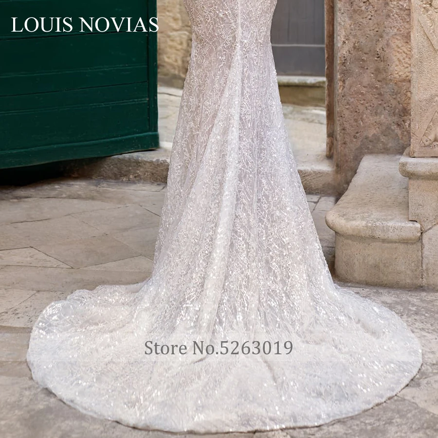 LOUIS NOVIAS 2020 г. сексуальное романтичное свадебное платье с милой русалкой Тонкая
