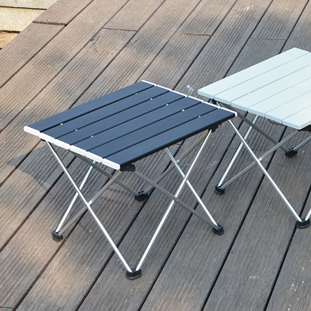 

Portable Folding Table Aluminum Alloy Lightweight Foldable Picnic Table For Outdoor Camping Fishing Barbecue Dining Party