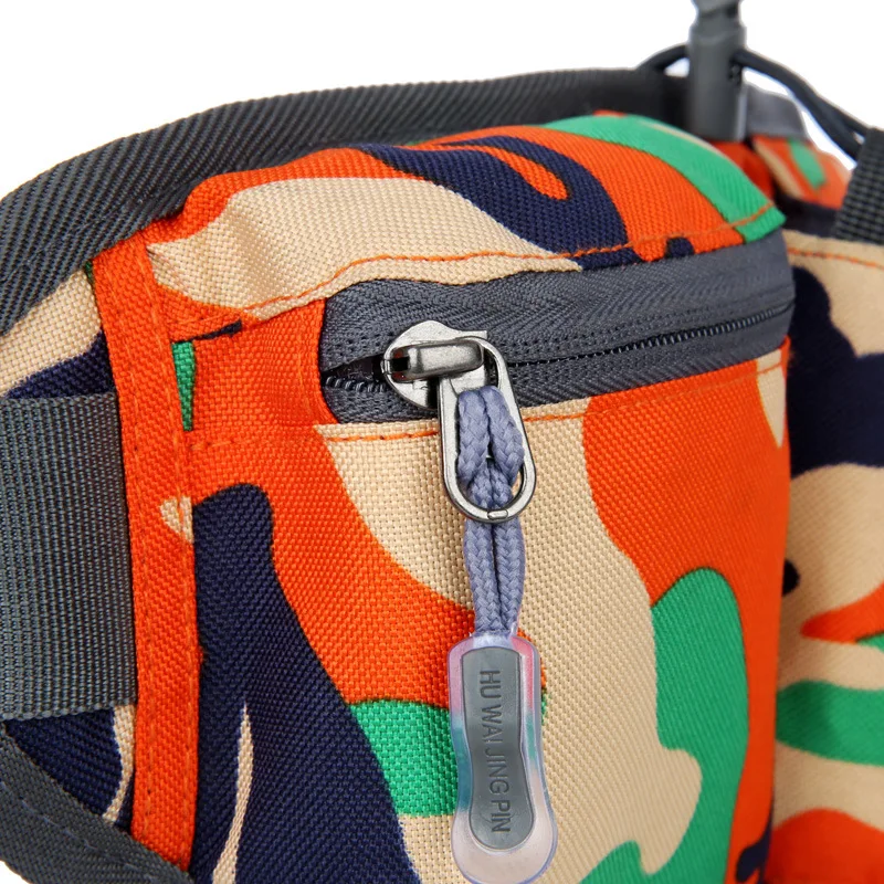 Мужская поясная сумка с камуфляжным принтом YoReAi спортивная для бега однотонная