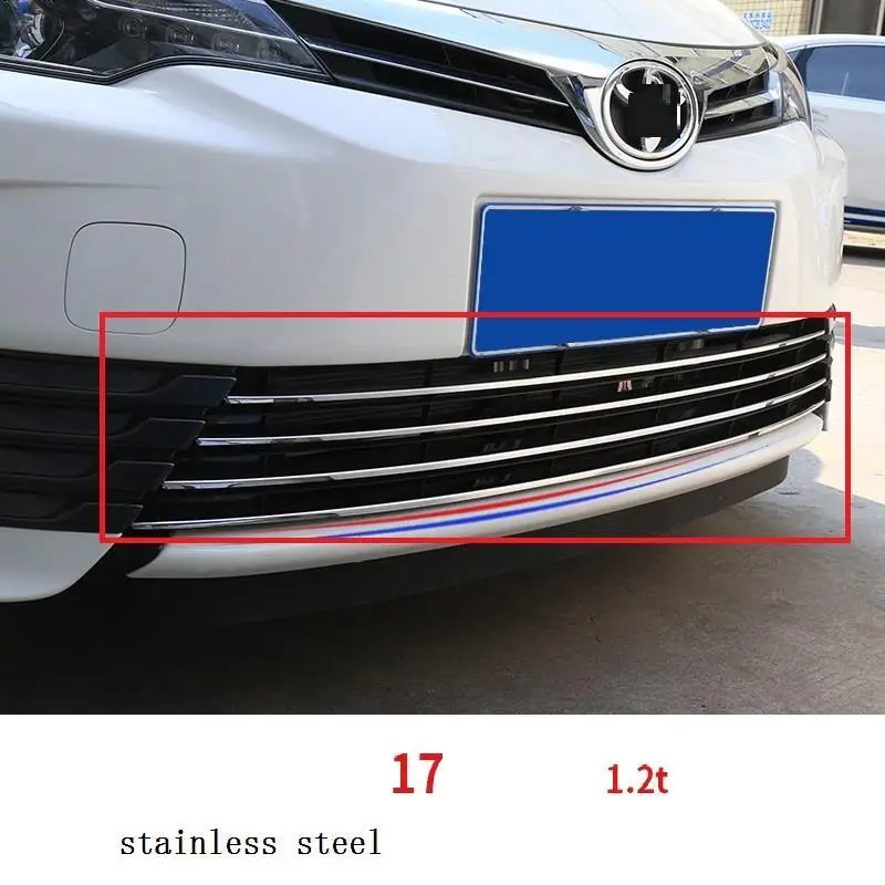 Автомобильная декоративная автомобильная Передняя Задняя решетка бампера