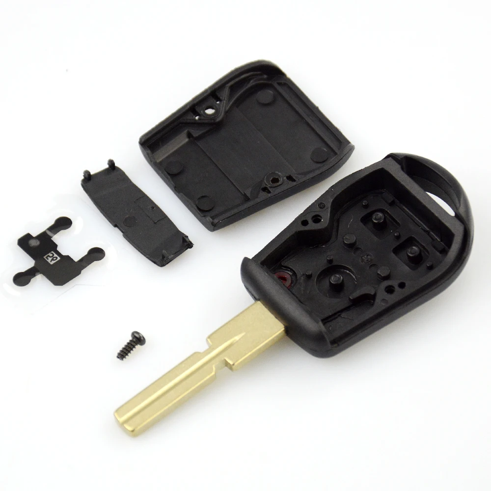 Okeytech 3 кнопки Замена чехол для дистанционного ключа от машины в виде ракушки BMW E31