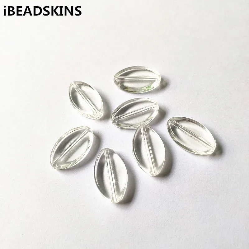 Новое поступление! Прозрачные Акриловые бусины овальной формы 24 х 15 мм 300 шт./лот