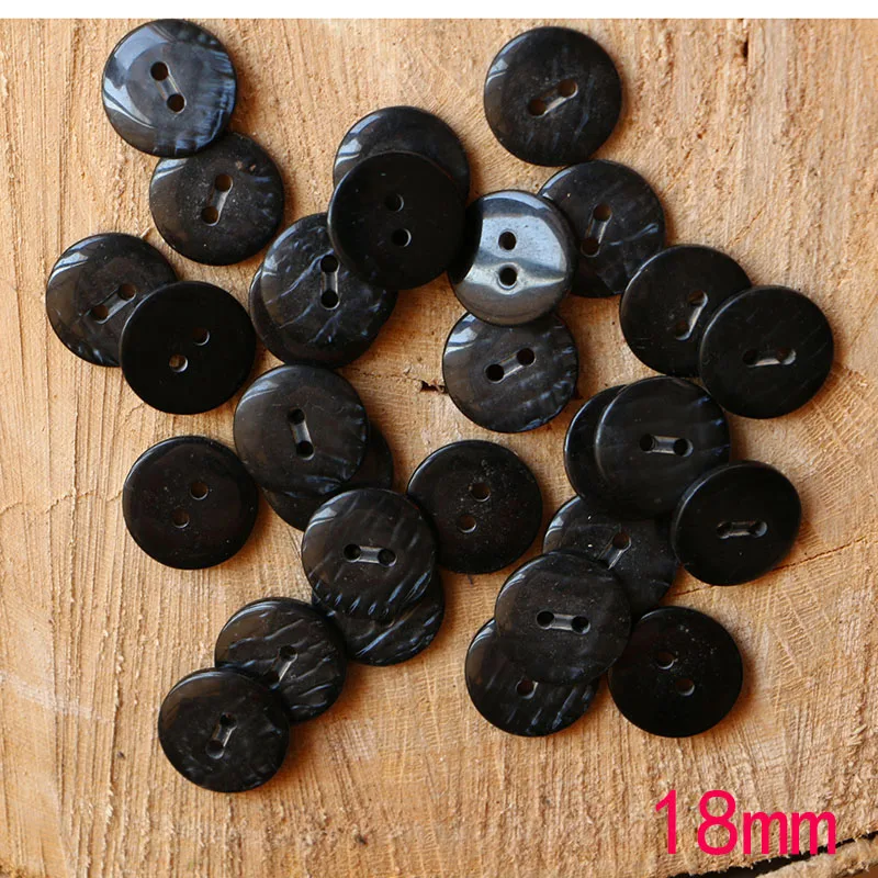 18mm 15pcs 15 мм 15 шт смешанные маленькие пуговицы для швейные Крепежные изделия Скрапбукинг и сделай сам ручной работы с разными цветами и стилем - Цвет: 18mm 15pcs