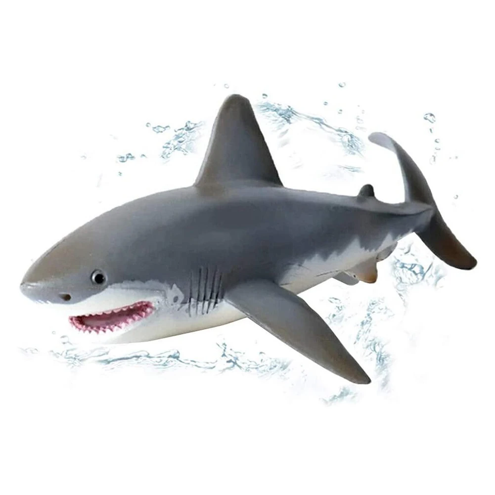 

Simulation Marine Life Underwater World Model Shark Toy Ornaments Birthday Gift Simulation Animal Figures Model Toys