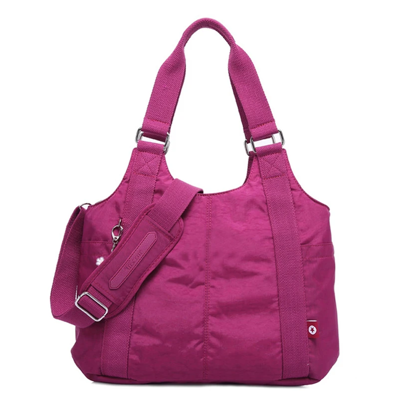 Купи TEGAOTE waterproof Women Bag Double Shoulder Bag Designer Handbags High Quality Nylon Female Handbag bolsas sac a main Bolsa за 1,215 рублей в магазине AliExpress