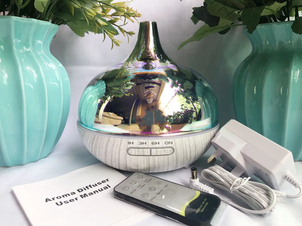 Ультразвуковой увлажнитель воздуха 3D 400 мл с функциями фейерверк ароматерапия