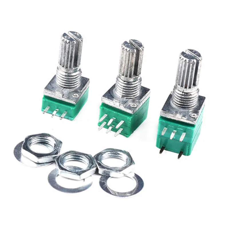 5pcsRV/RK097NS volume potentiometer 3/5/6/8 foot resistance value B5K10K20K50K100K adjustable potential | Обустройство дома