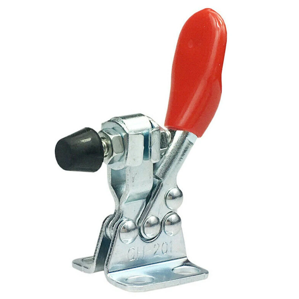 

Supplies Toggle Clamp Quick Horizontal Release clip Iron Galvanized Fixtures Hand tool 5PCS
