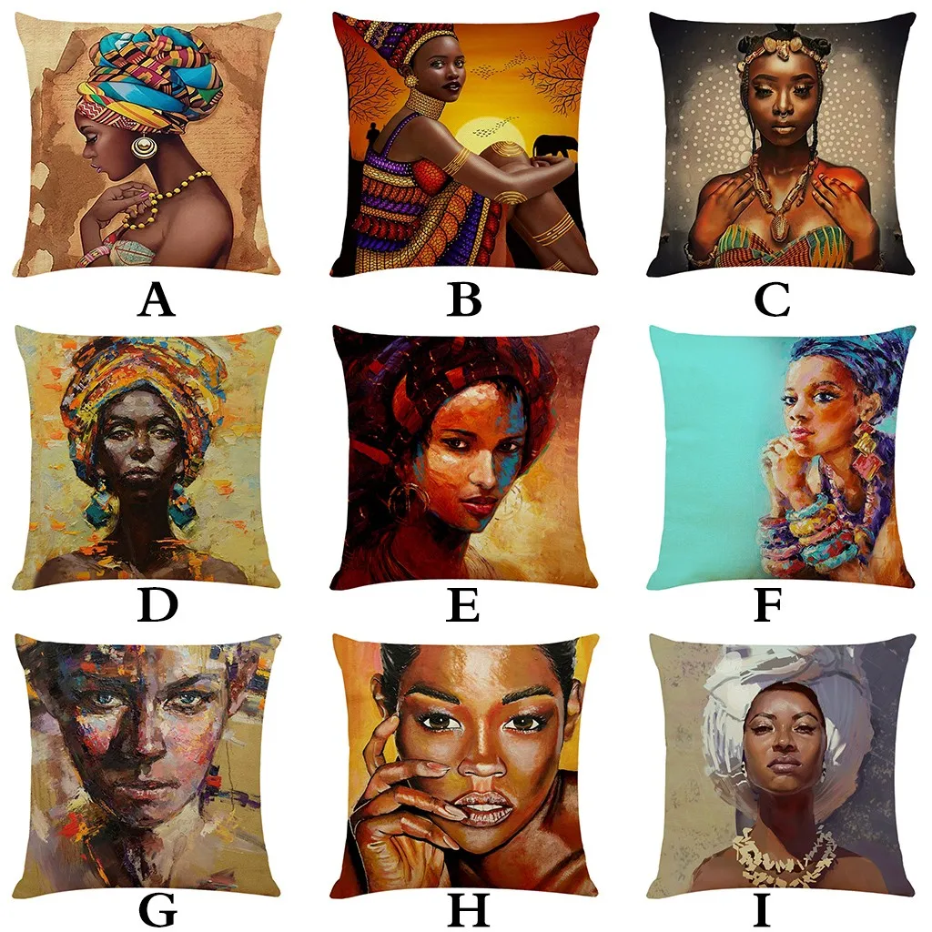 Счастливого Рождества домашний декор наволочка для подушки африканская