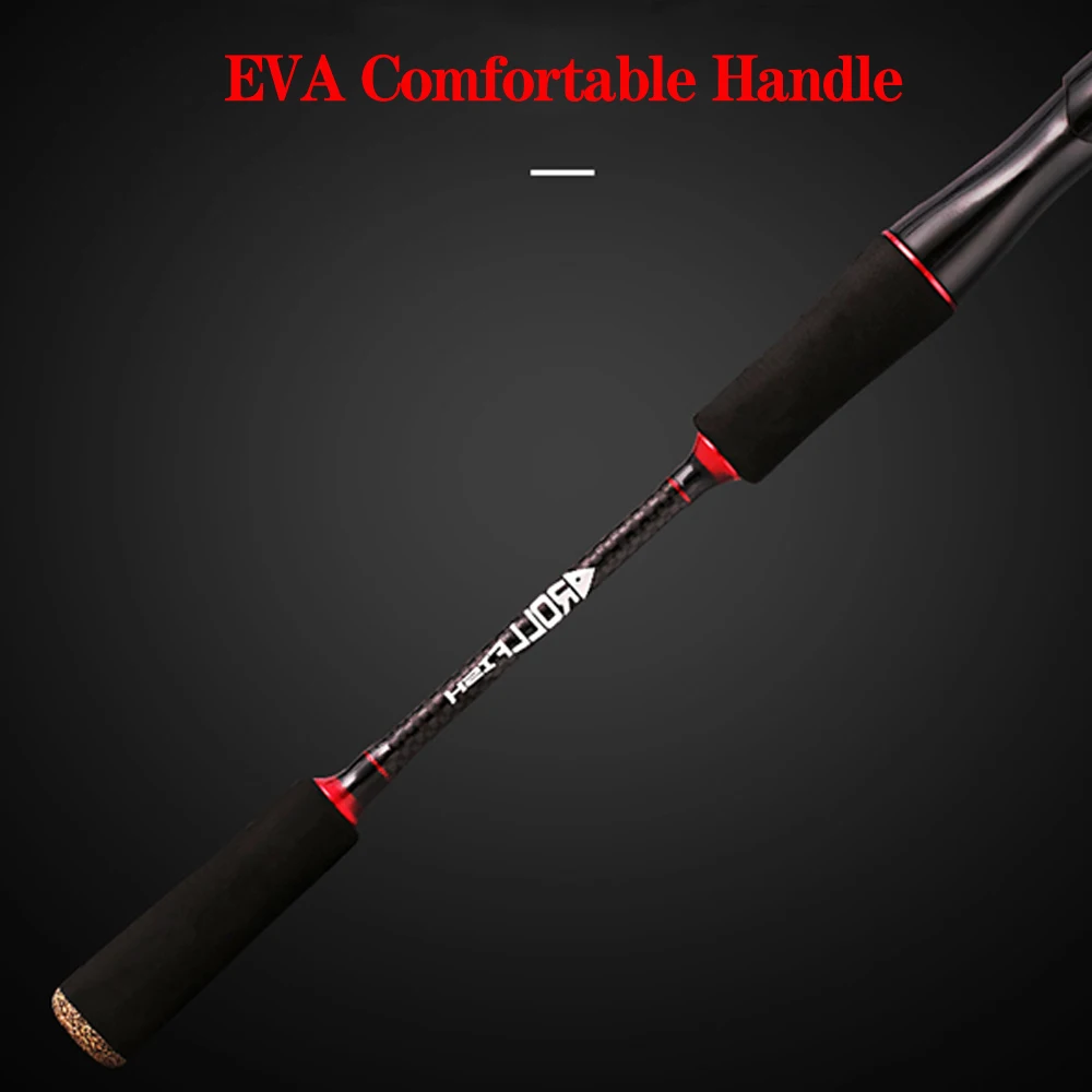 

Cheap Carbon ML Spinning Casting Rod 1.68m 1.8m 2.1m 2.4m 2.7m Lure Weight 4-20g Travel Fishing Pole Universal Lure Rod Pesca