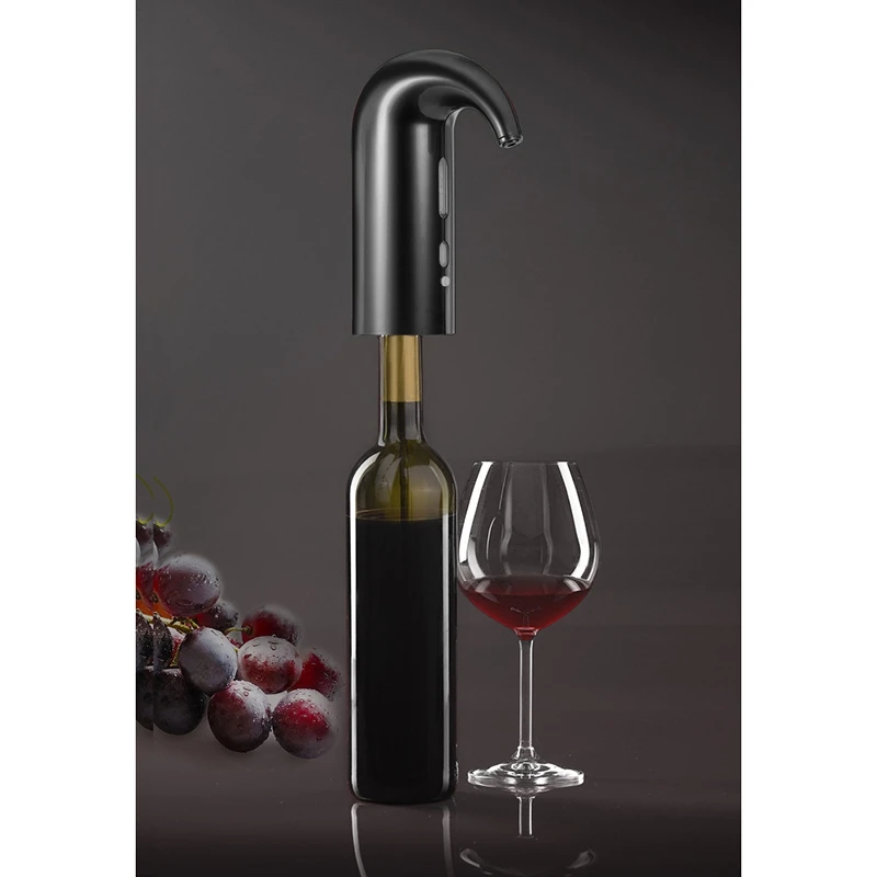 

Electric Wine Aerator Automatic Wine Decanter Dispenser Wine Aerator Pourer ,Black