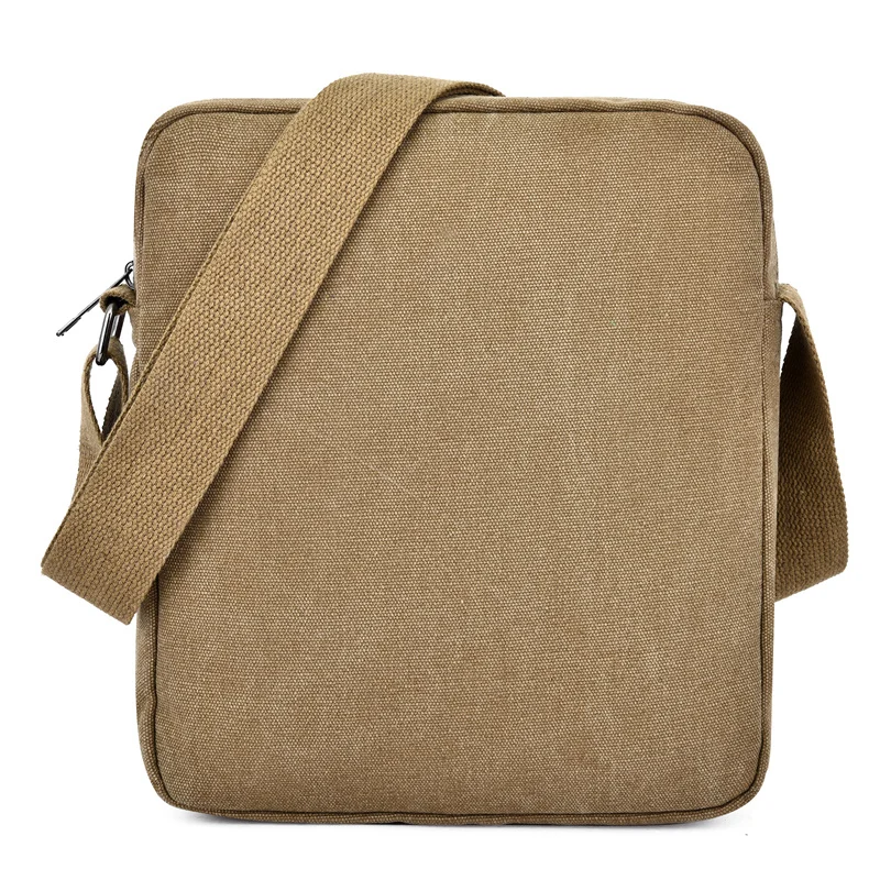 Новые мужские сумки-мессенджеры холщовые маленькие сумки с клапаном через плечо