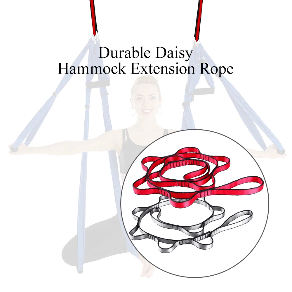 Анти гравитация Йога качели гамак удлинитель ремень 1 м воздушный Пилатес