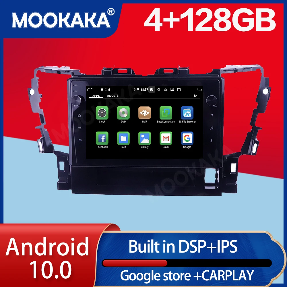 

For Alphard 2015-2018 Car Multimedia Player GPS Navigation 128GB Android 10 Auto Radio Stereo Head Unit Audio Recorder