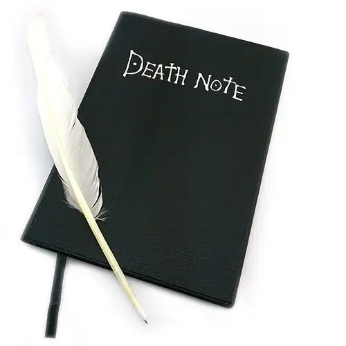 

2021 Death Note Planner Anime Diary Cartoon Book Lovely Fashion Notebook Theme Cosplay Large Dead Note Writing Journal Notebook