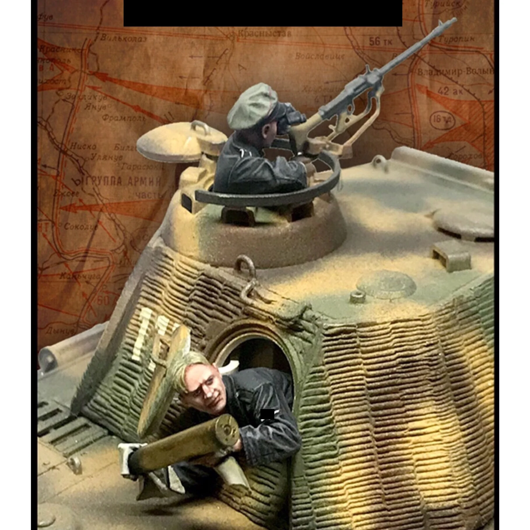 

1/35 Resin Model Figure GK, Military theme ，Unassembled and unpainted kit