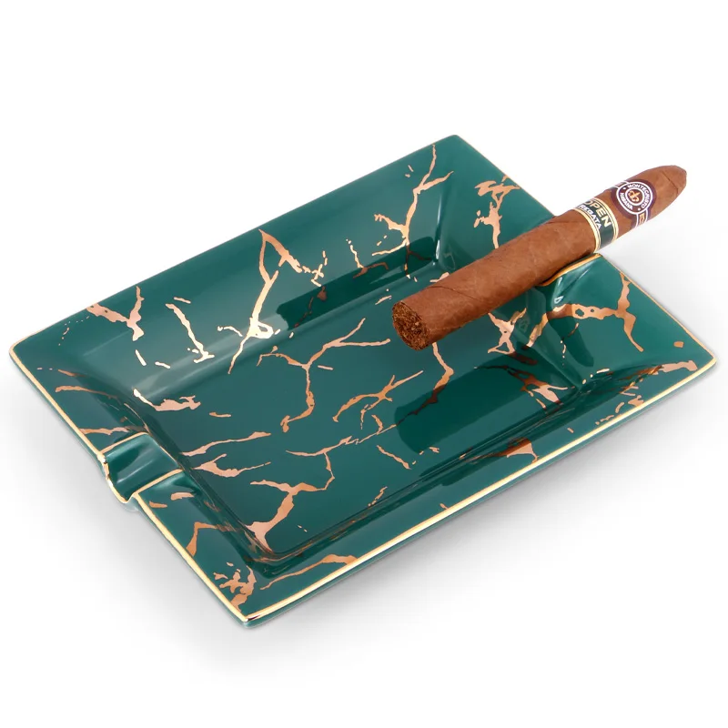 Пепельница для сигар дома гостиной декоративная пепельница керамическая