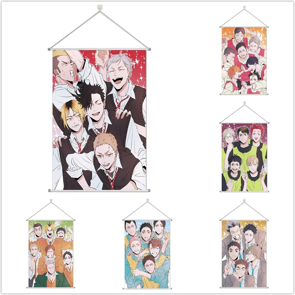 

Haikyuu! Витое настенное украшение из сплава в виде мультяшного комикса