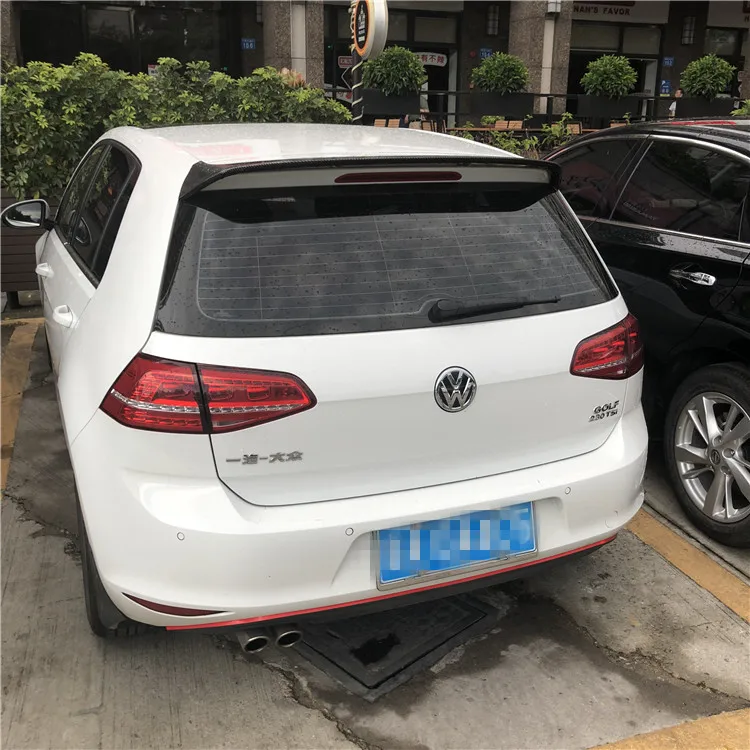 Спойлер для гольфа 2014 2018 Volkswagen Golf 7 5 FZRK ABS пластиковый материал заднее крыло