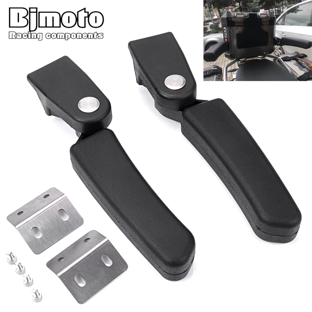 

BJMOTO Rear Box Passenger Armrest For BMW R1200GS LC Adventure G310 GS F800GS ADV Tail Box MT-09 Tracer Drilling Required