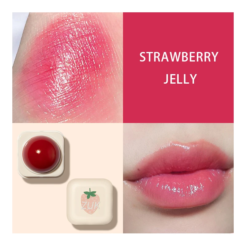 

new Sugar Lipstick Ball Moisturizing Lip Balm Innovative Spherical Lipstick Natural Care Lipstick Ball Cute Lip Makeup Cosmetic
