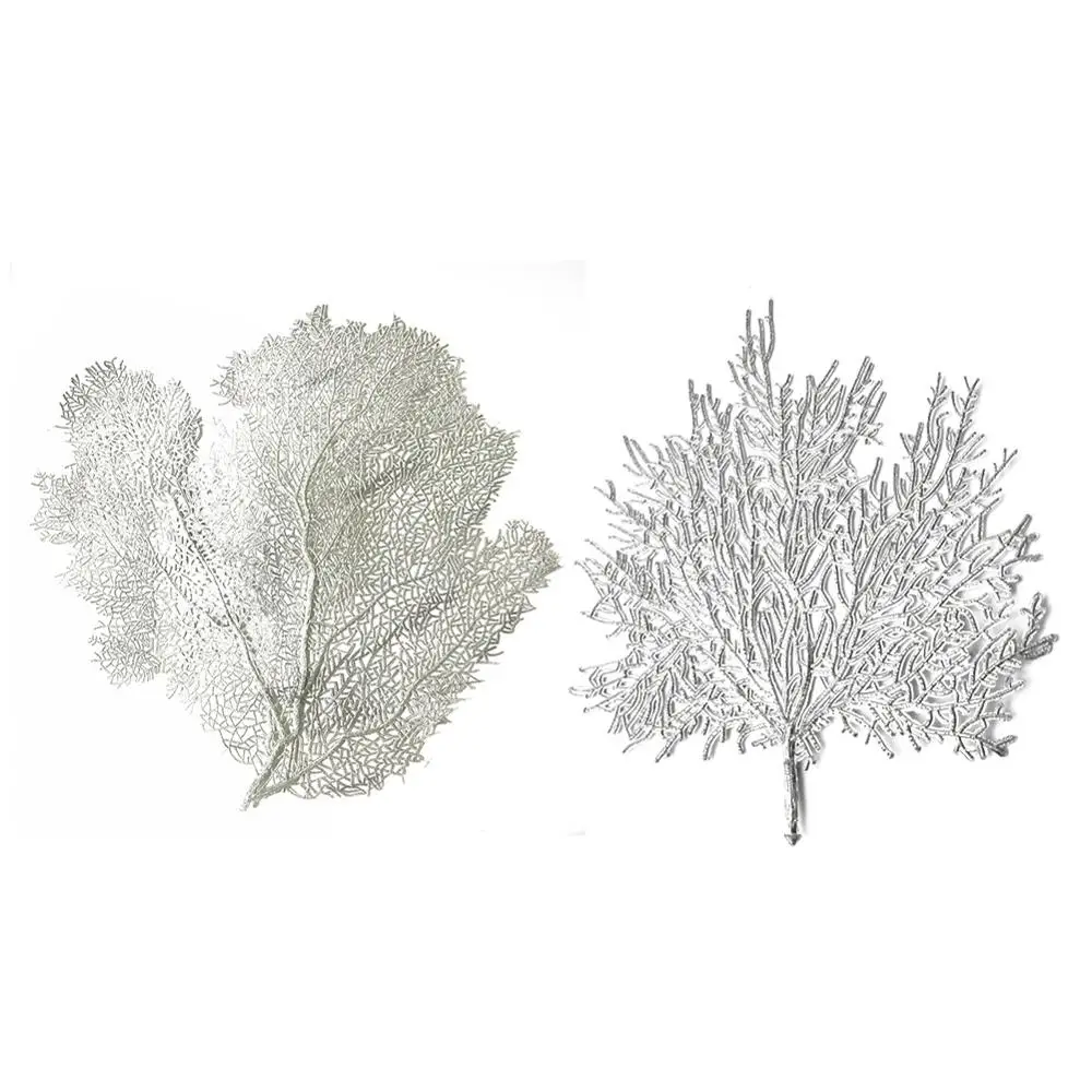 Коврики из ПВХ в форме листьев кораллового цвета коврики для подставки ажурный