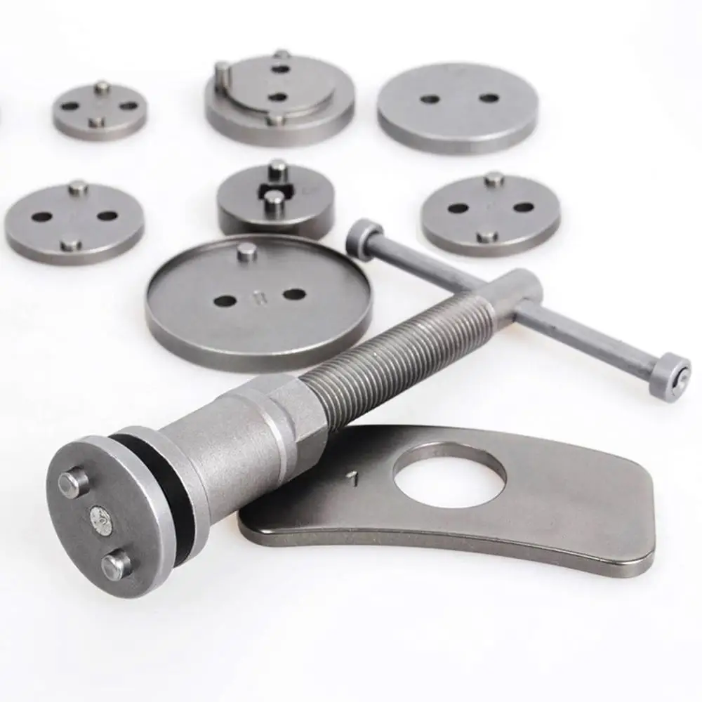 

Universal Auto Disc Brake Caliper Steel Wind Back Brake Piston Compressor Car Repair Tools 12 Pieces Set