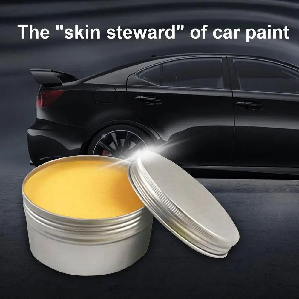 

100g Car Wax Polishing Paste Paint Car Care Prevention Erosion Carnauba Coating Wax Care Maintenance Paint Surface Coating Film