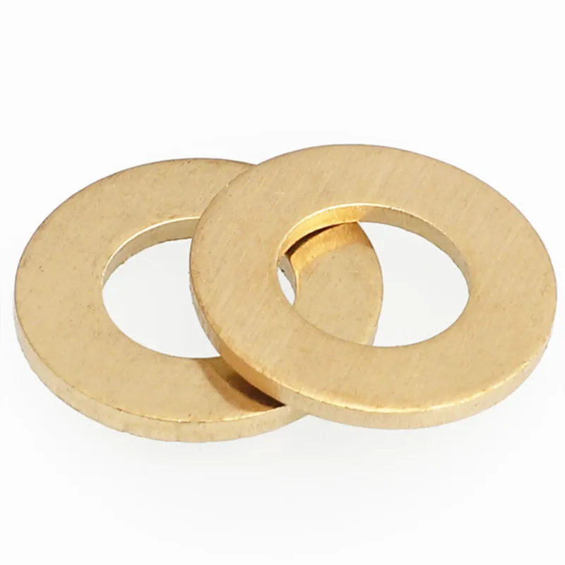 50PCS M2 M2.5 M3 M4 M5 M6 M8 Copper Washer Brass Flat GB97 Similar To DIN125 | Обустройство дома