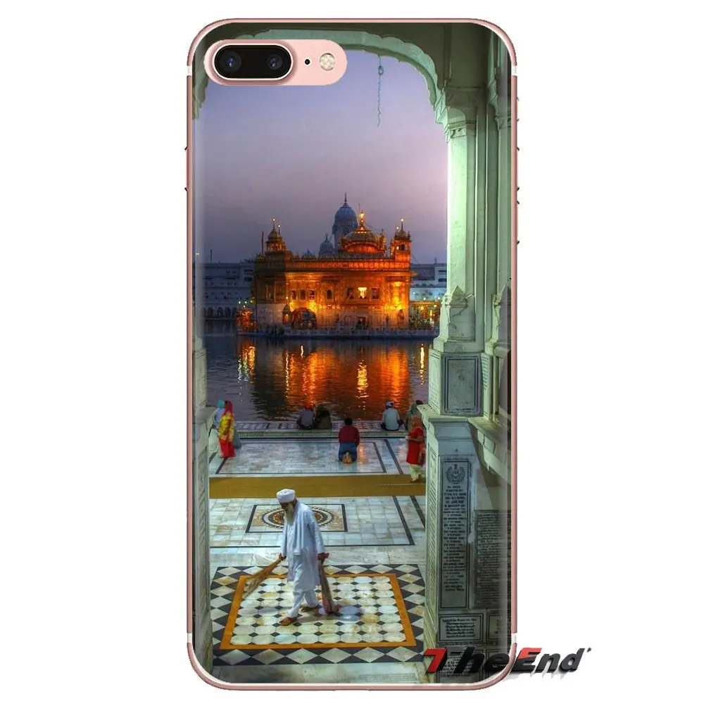 Amritsar Золотой темп Индия для iPod Touch Apple iPhone 4 4s 5 5S SE 5C 6 6S 7 8 X XR XS Plus MAX мягкие