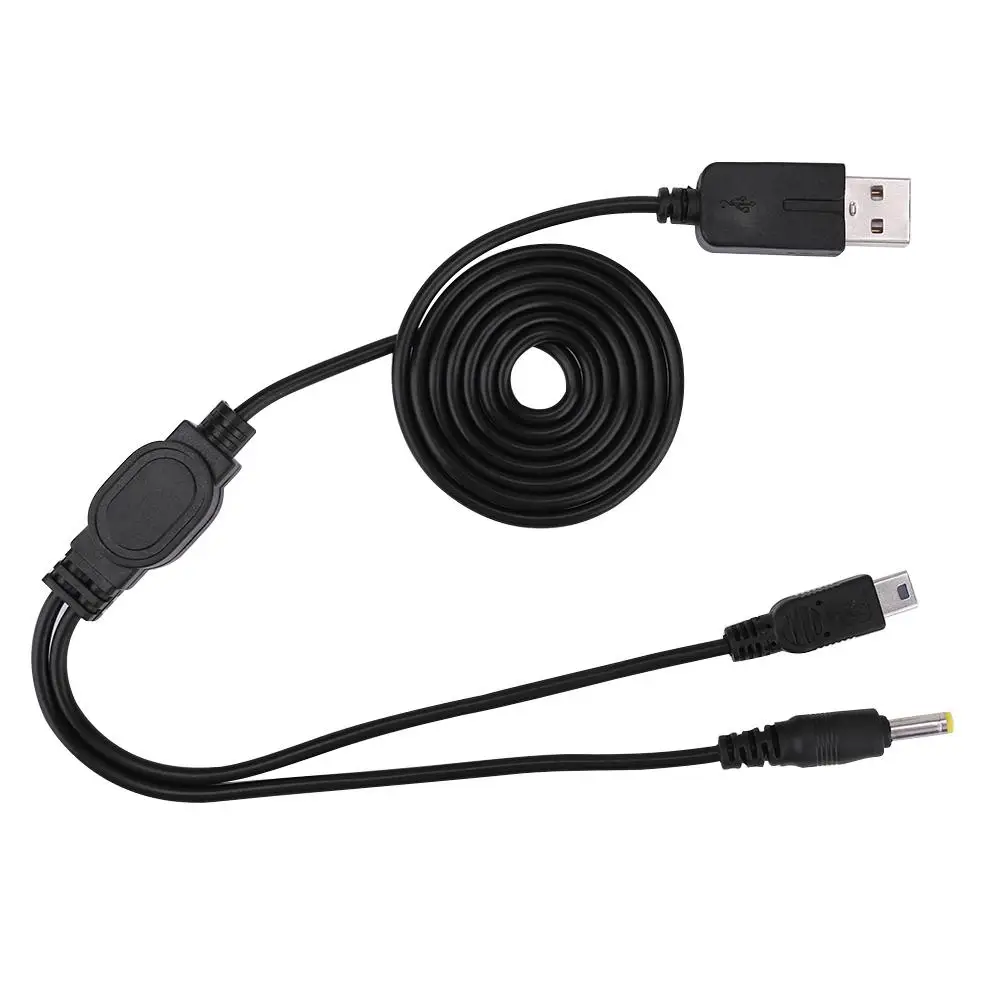 Charger for Sony PSP 2000 3000 1.2M Newest Charger Power 2 in 1 USB Data Charge Cable Cord for Sony PSP 2000 3000 Game Console