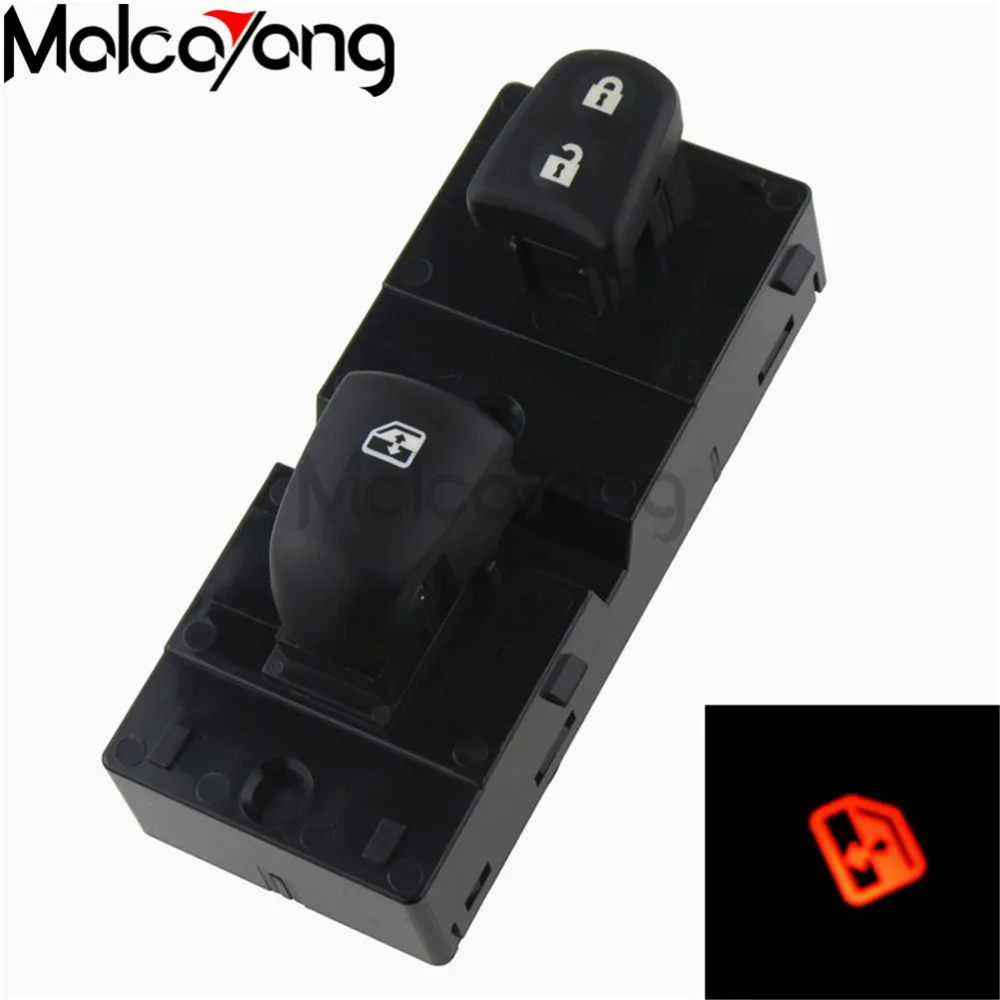 Автомобильный выключатель окна с красной лампой главный/одиночный/передний