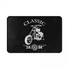 Классический мотоциклетный коврик, подкладка для ног, полиэстер, нескользящий, водонепроницаемый, маслостойкий, для входа, кухни, спальни, балкона, туалета