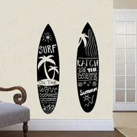 surf board surfing surf sticker surfing car decal posters vinyl wall boat yacht decor mural sticker wl2006