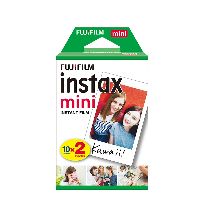 Фотобумага Instax Mini с белой рамкой одно изображение для Fuji mini 7 8 9 10 20 25 Series