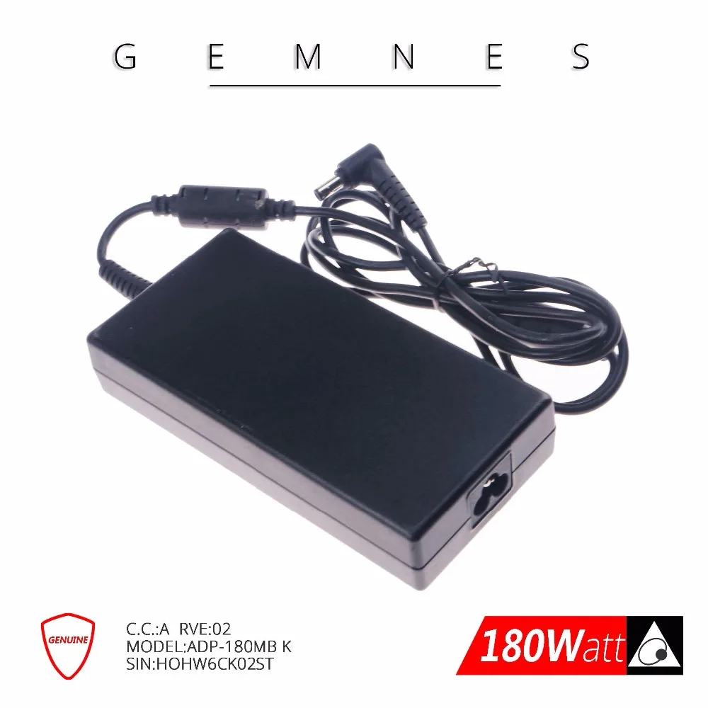 Новое оригинальное зарядное устройство Delta 19 5 V 9.23A 180W AC для ноутбука MSI GE72VR GS63VR