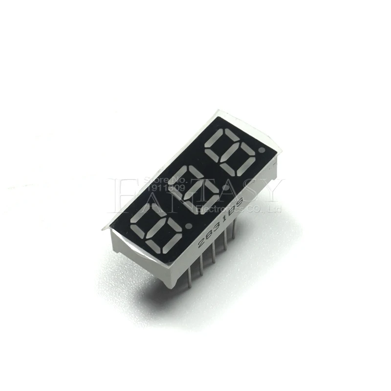 Цифровой трубчатый сегмент 5 шт. 0 28 дюйма общий анод 3 битная цифровая трубка