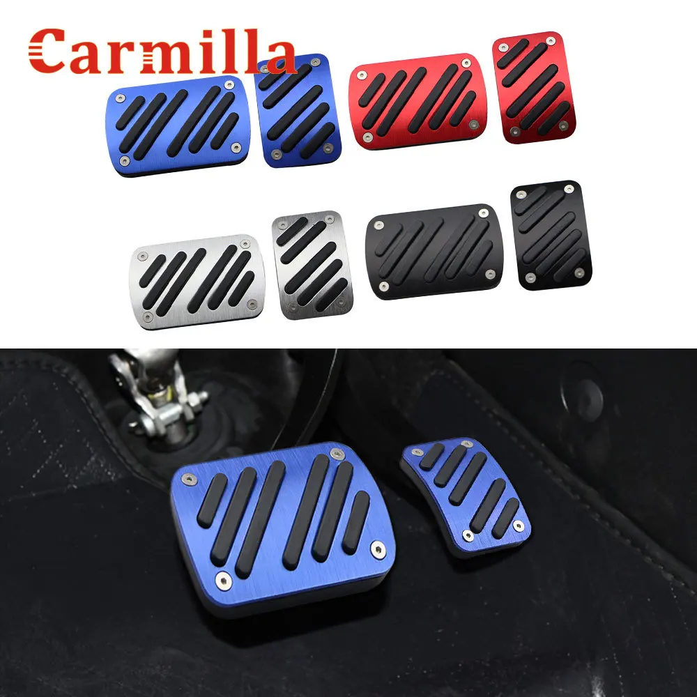 

AT Car Accelerator Pedal Brake Clutch Pedals Kit Cover Auto Pedal for Peugeot 308 Sw 408 4008 5008 Aircross