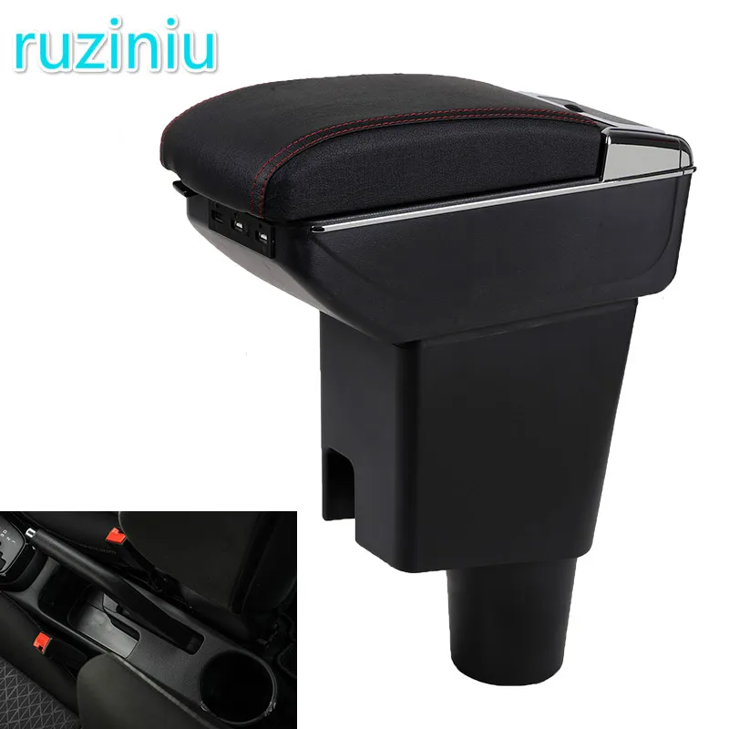 

For KIA morning picanto JA Double layer Armrest box central Store content Storage box USB Charging accessories Malaysia version