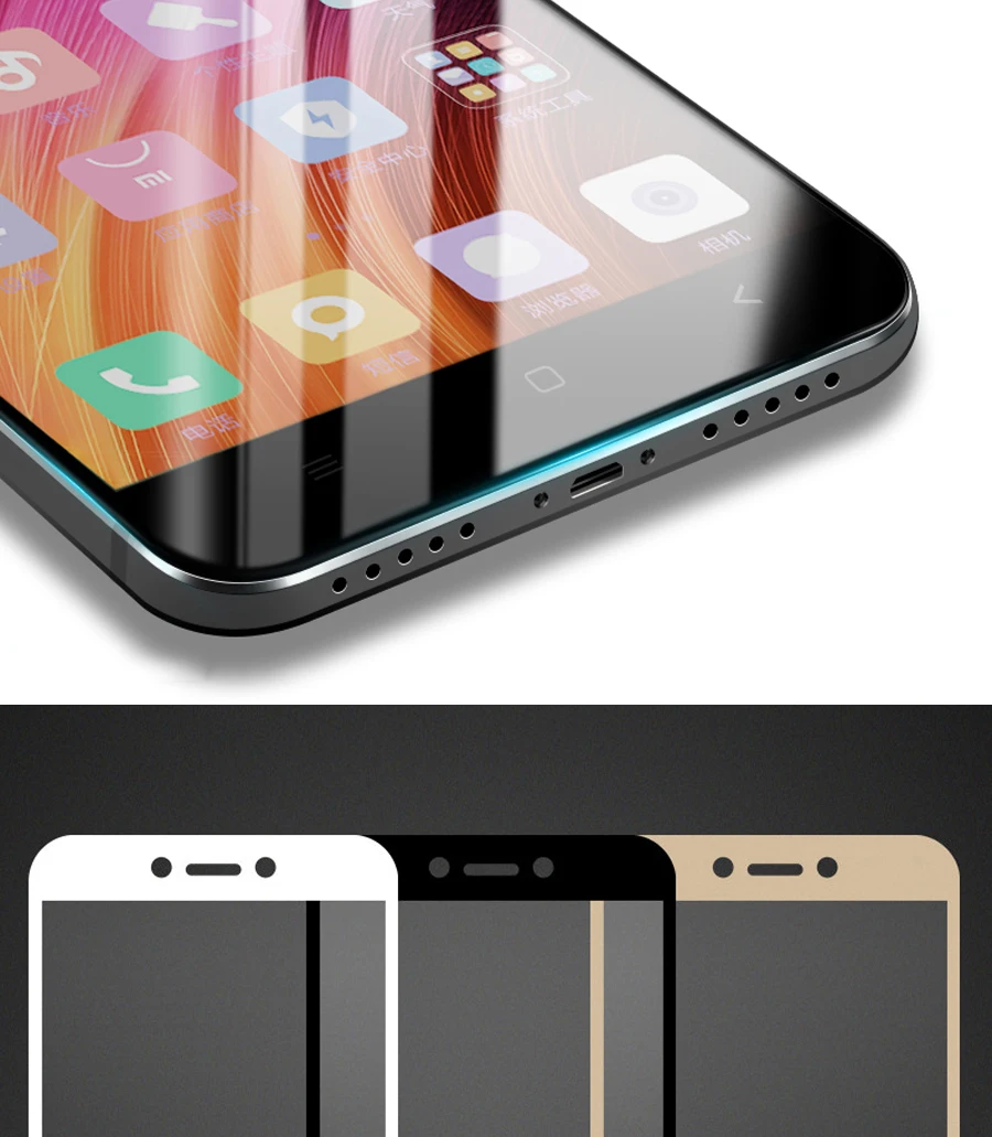 3D защитный Стекло на для Xiaomi Redmi 4A 4X 5A 5 6plus 6A 7A Redmi Note 4X4X5 Pro закаленное стекло Экран защитная пленка