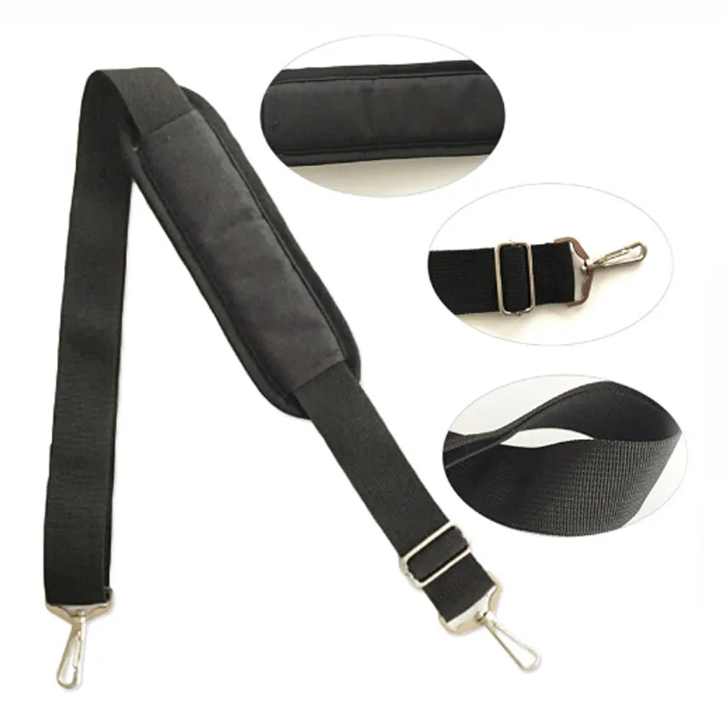 

Черный нейлоновый ремешок для мужских сумок, прочный ремешок на плечо, мужской портфель, сумка для ноутбука, ремешок, аксессуар для сумки дл...