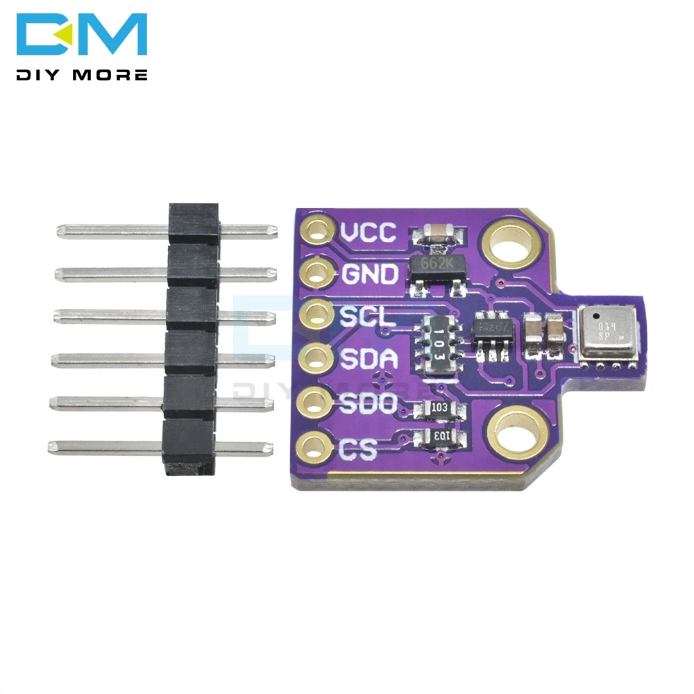 Цифровой датчик температуры и влажности BME680 модуль датчика высокой высоты 4 в 1