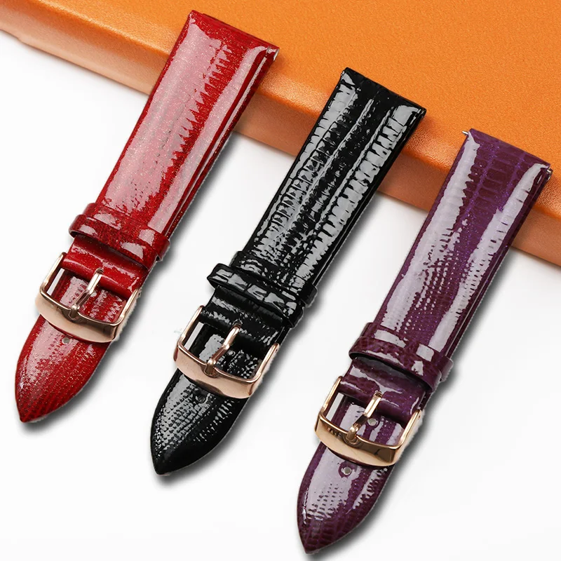 Ремешок для часов GUOU из натуральной кожи брендовый модный браслет наручных 20 мм и