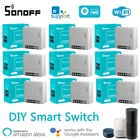 SONOFF Mini R2 Wifi DIY Smart Switch двустороннее управление Умный дом eWeLink приложение работает с Alexa Alice Google Home Голосовое управление