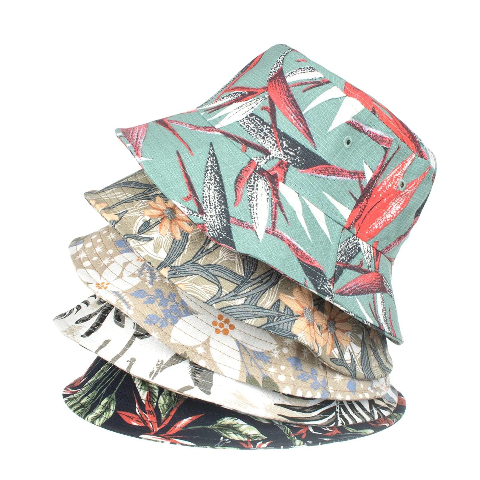 

Women Men Sunscreen Sun Protection Outdoor Printing Fisherman's Hat Basin Cap Casual Outdoor Fishing Hip Hop Sun Caps