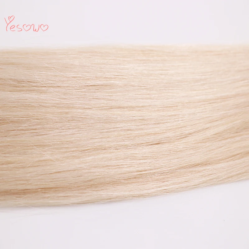 Оптовая продажа Дешевые 100 бразильские человеческие волосы 60 # платиновый блонд 22